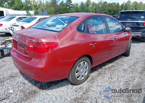 2008 Hyundai Elantra Gls/Se z USA, uszkodzony, nr VIN KMHDU46D18U552145